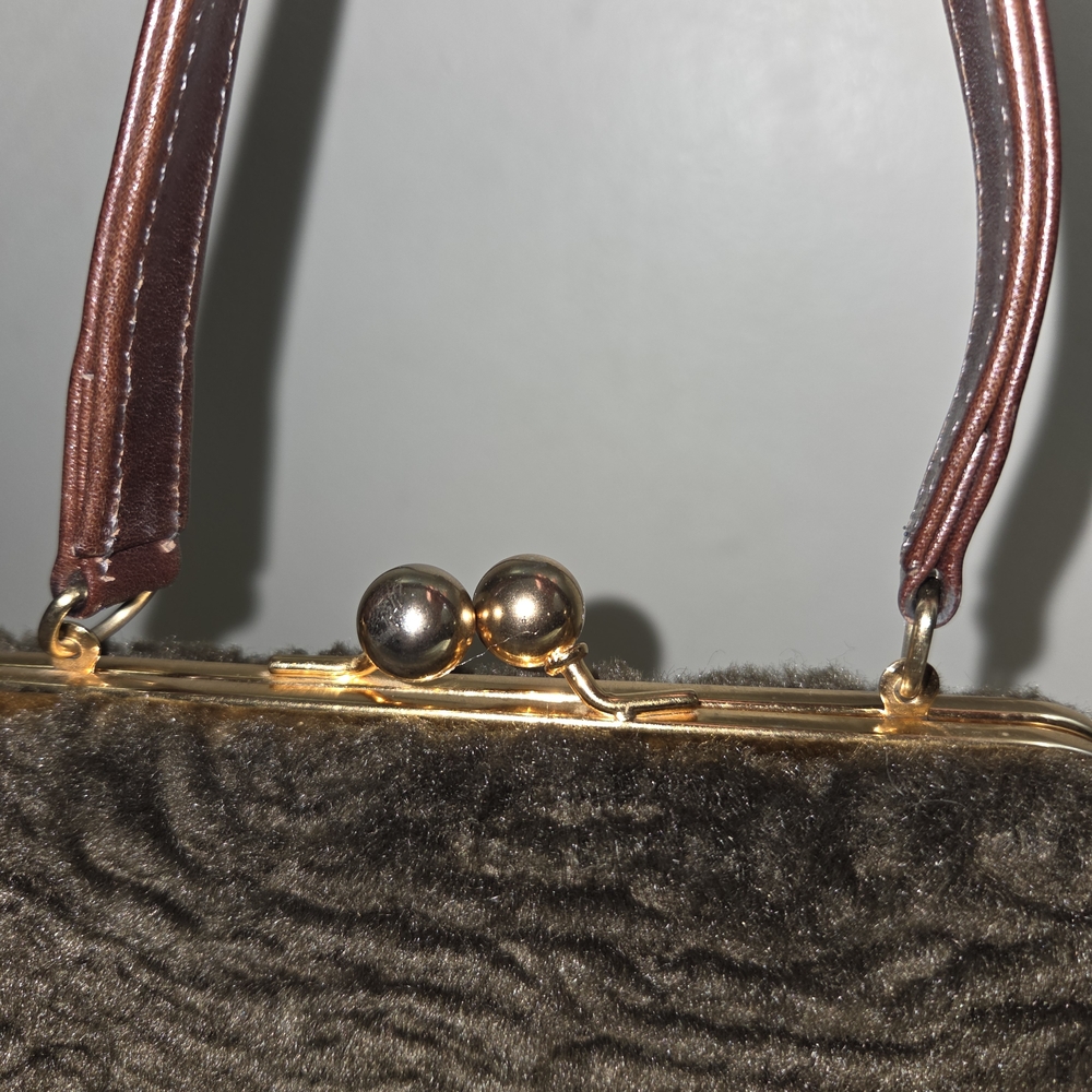 GLENDA GIES Elegant Brown Handbag - Picture 2 of 9